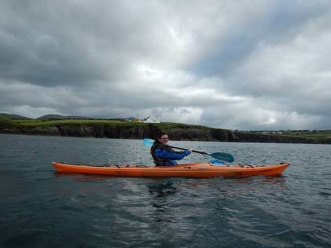 Kayaking in Dingle Bay Ireland with Irish Adventures