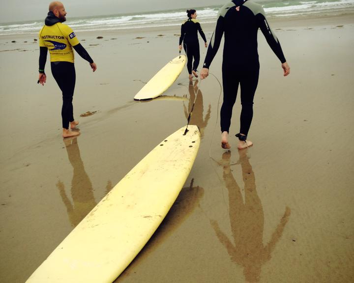 learn to surf in Ireland