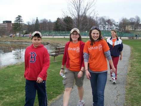Cousins at the MS Walk in Portsmouth